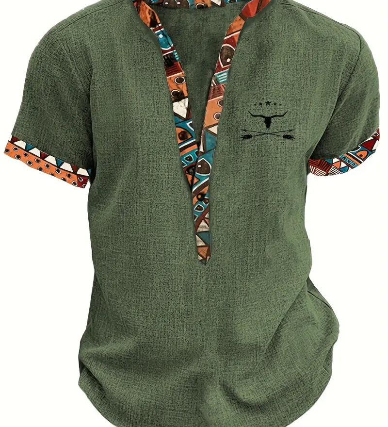 Жеко - Елегантна риза с къси ръкави