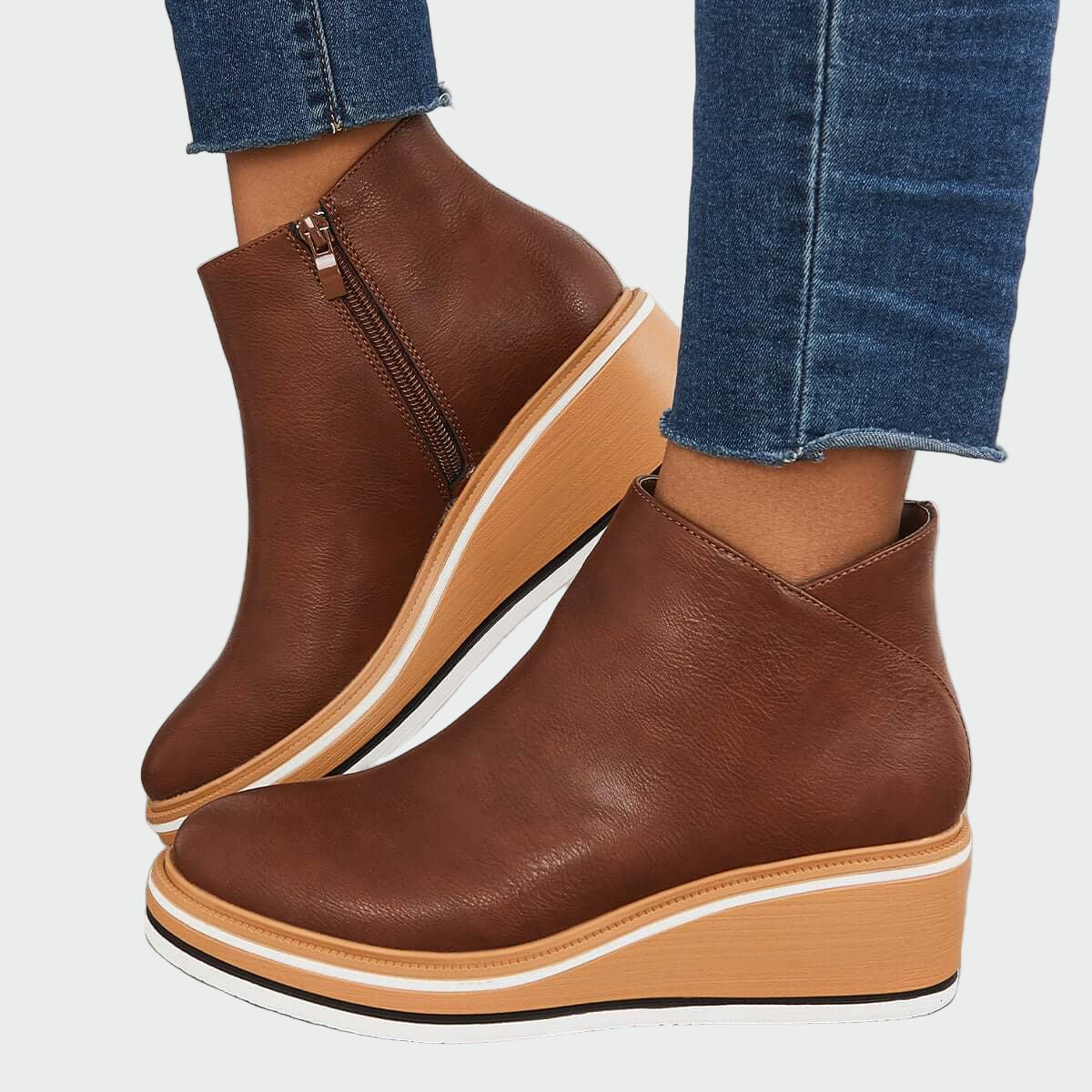 Бланка - Ортопедични кожени ботуши