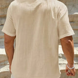 Елиян - Елегантна лятна риза с висока яка