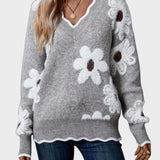 Жасинта - Елегантна блуза с цветя