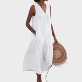 Вита - Стилна и Подходяща Рокля с V-Изряз