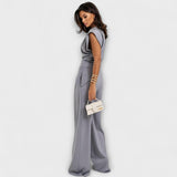 Асиметричен Комплект с Драматични Рамена