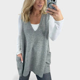 Филипа - Удобен плетен жилет