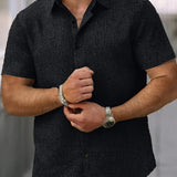 Здравчо - Лека риза с къс ръкав от лен