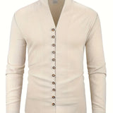 Орфей - Лека памучна риза с дълги ръкави