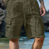 Цветан - Къси дишащи панталони с еластичен талия