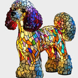 Елегантна лампа с пудел