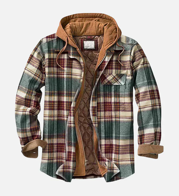 Иван – Пачуърк яке с каре мотив