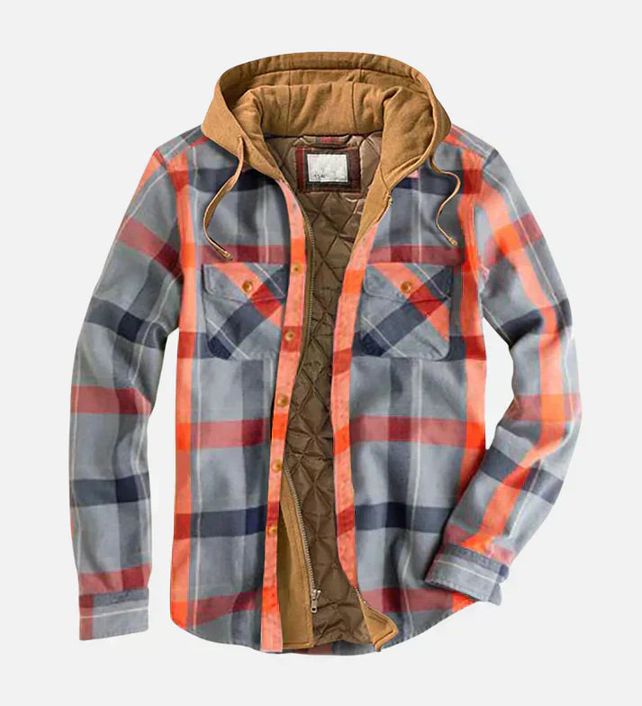 Иван – Пачуърк яке с каре мотив