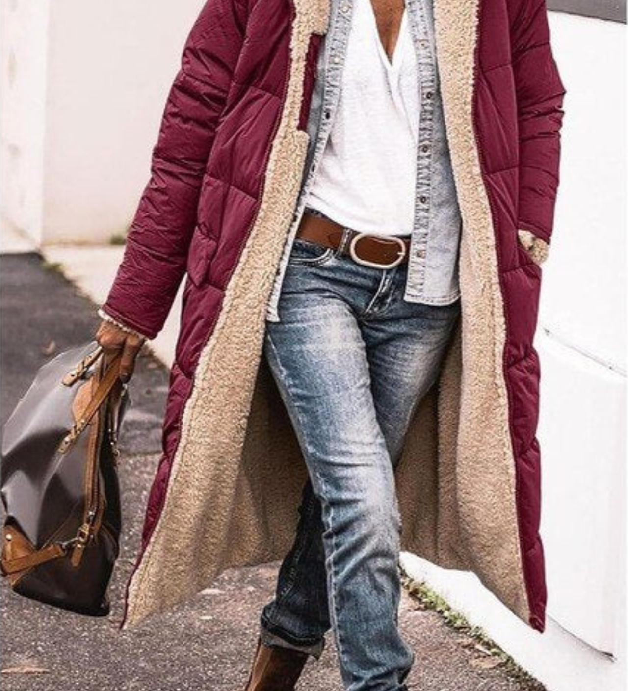 Паола - Елегантен Обратен Палто