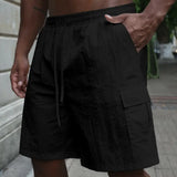 Цветан - Къси дишащи панталони с еластичен талия