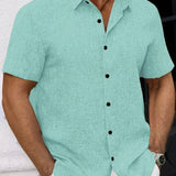 Здравчо - Лека риза с къс ръкав от лен