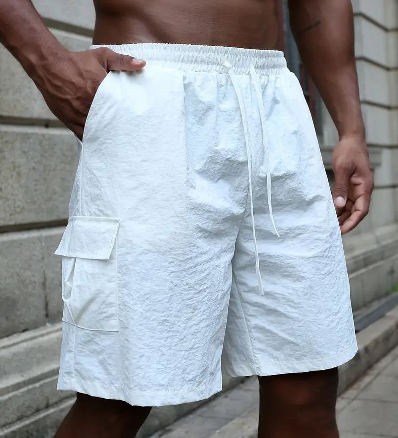 Цветан - Къси дишащи панталони с еластичен талия