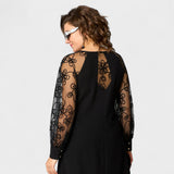 Даниела - Елегантна Чипкова Рокля