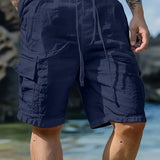 Цветан - Къси дишащи панталони с еластичен талия