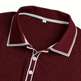 Горан - Елегантен поло с къси ръкави