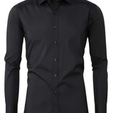 Найчо - Елегантна риза с дълги ръкави и копчета