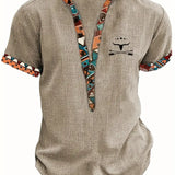 Жеко - Елегантна риза с къси ръкави