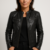 Бони - Ненатрапчива кожена якета