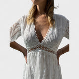 Маринка - Дълга Бохо Чипкова Рокля