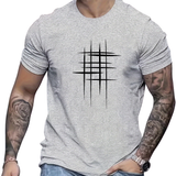 Анастас - Стилен т-shirt с кръгло деколте и графичен принт