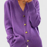 Елегантно Плетено Яке с Копчета