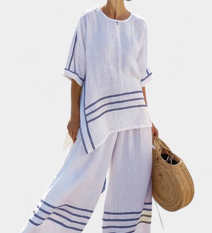 Салопета с широки райета и асиметричен крой - модерен и удобен стил