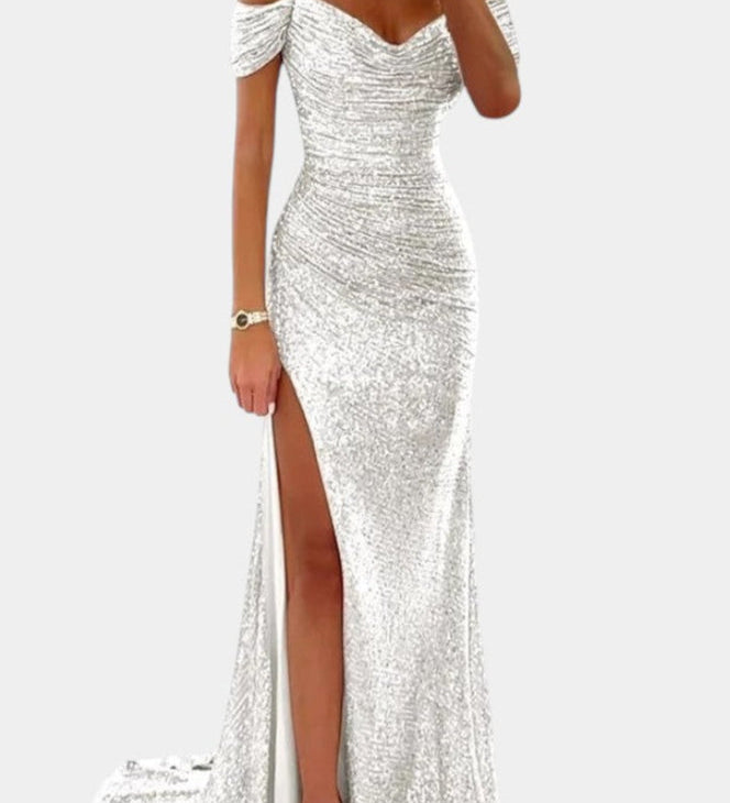 Рената Халджина Русалка без презрамки с пайети