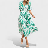 Клара – Елегантна Цветна Рокля