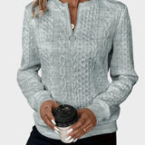 Ралица - Дамски пуловер от плетиво