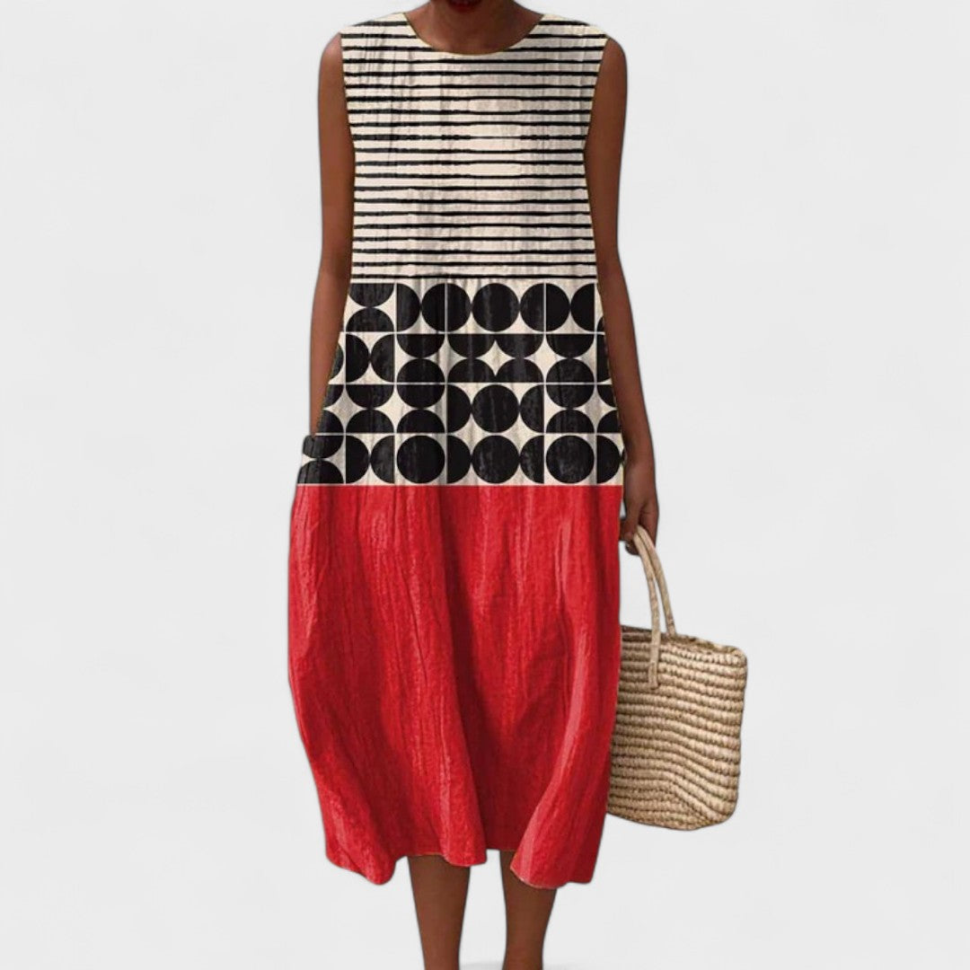 Франка - Миди рокля за всеки ден