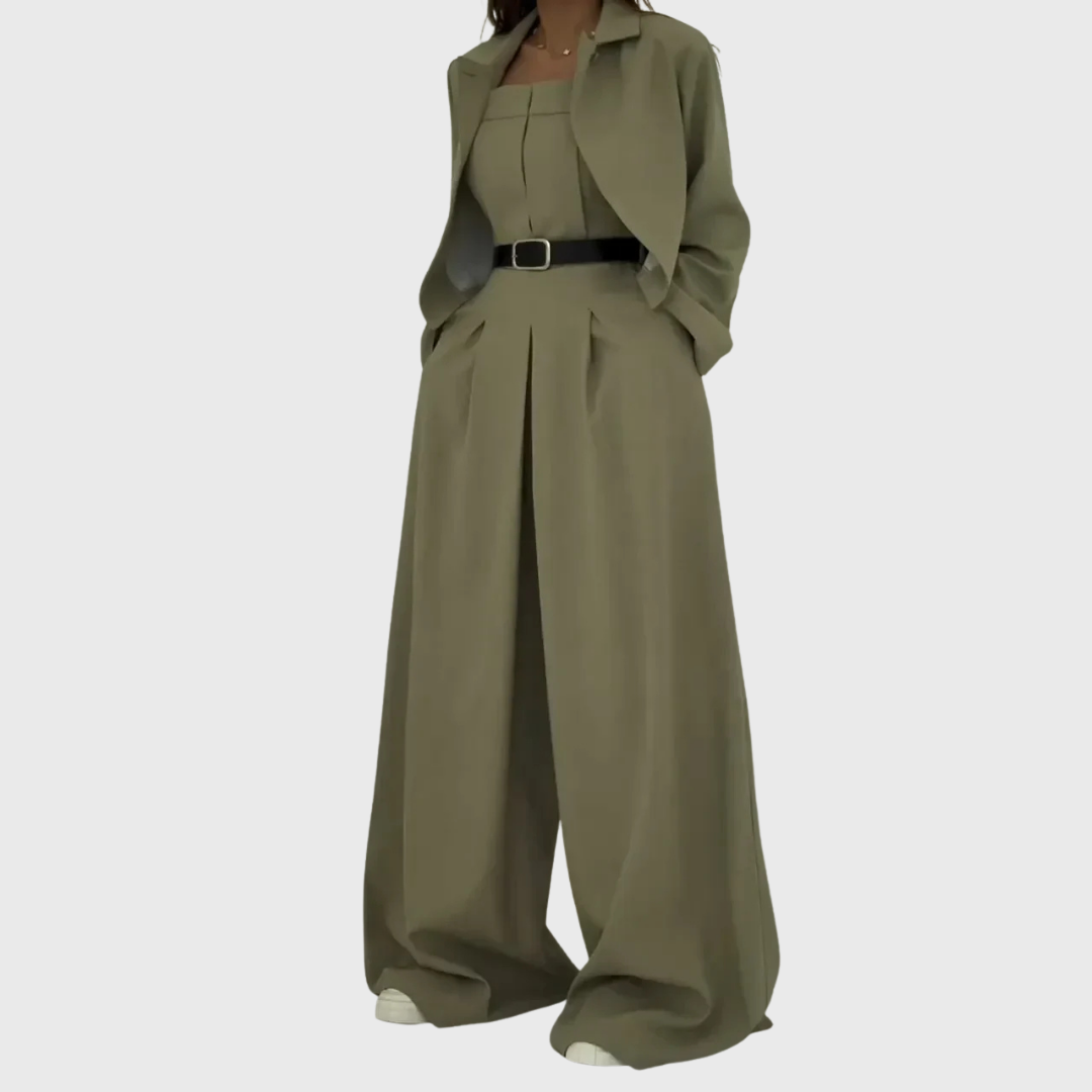 Анна - Дамски комплект бюстие и яке