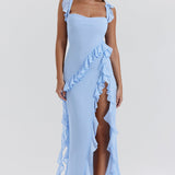 Meissa | Рокля с Асиметрични Волани