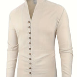 Орфей - Лека памучна риза с дълги ръкави