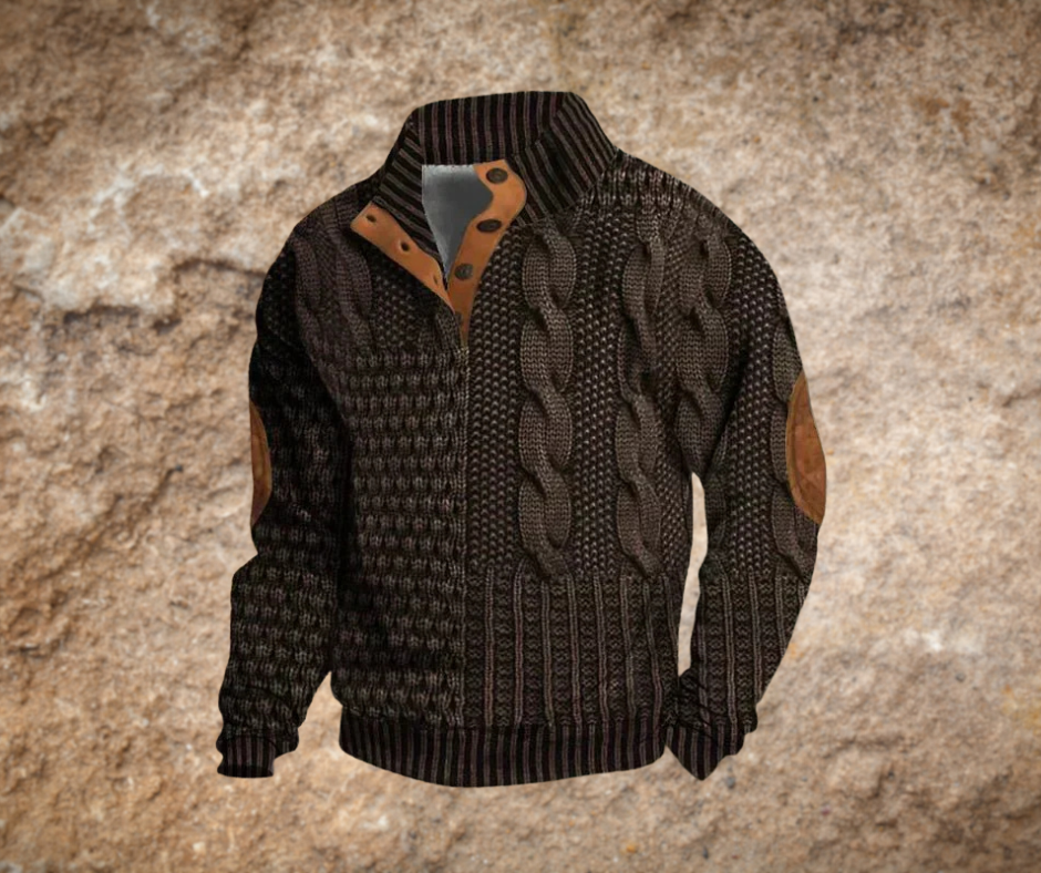 Джорджо – Винтидж пуловер с щампа