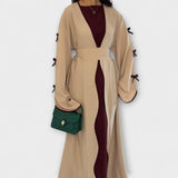 Стилен Кардиган и Рокля в Комбинация с Рейстра Декорация