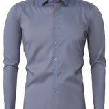 Найчо - Елегантна риза с дълги ръкави и копчета