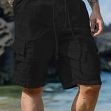 Цветан - Къси дишащи панталони с еластичен талия