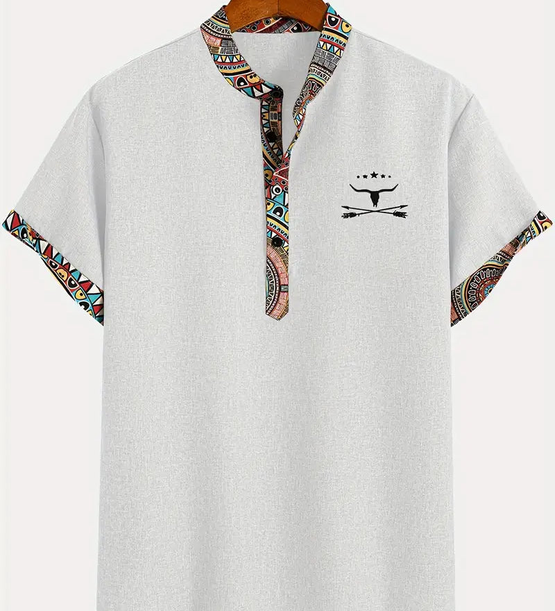 Жеко - Елегантна риза с къси ръкави