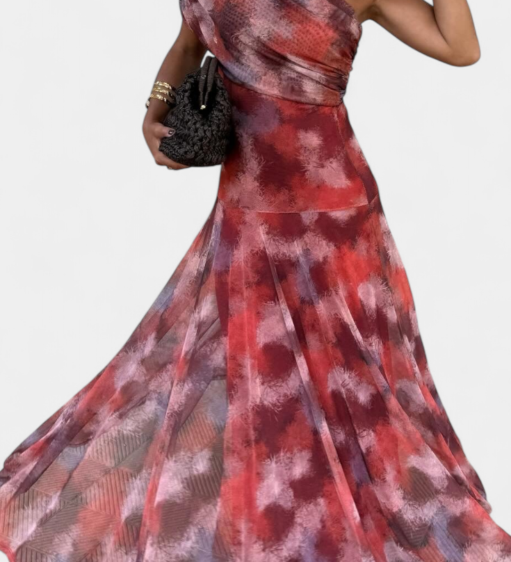 Рената - Макси рокля с едно рамо