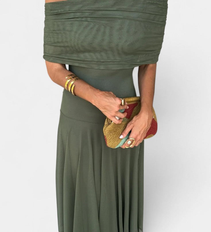 Рената - Макси рокля с едно рамо