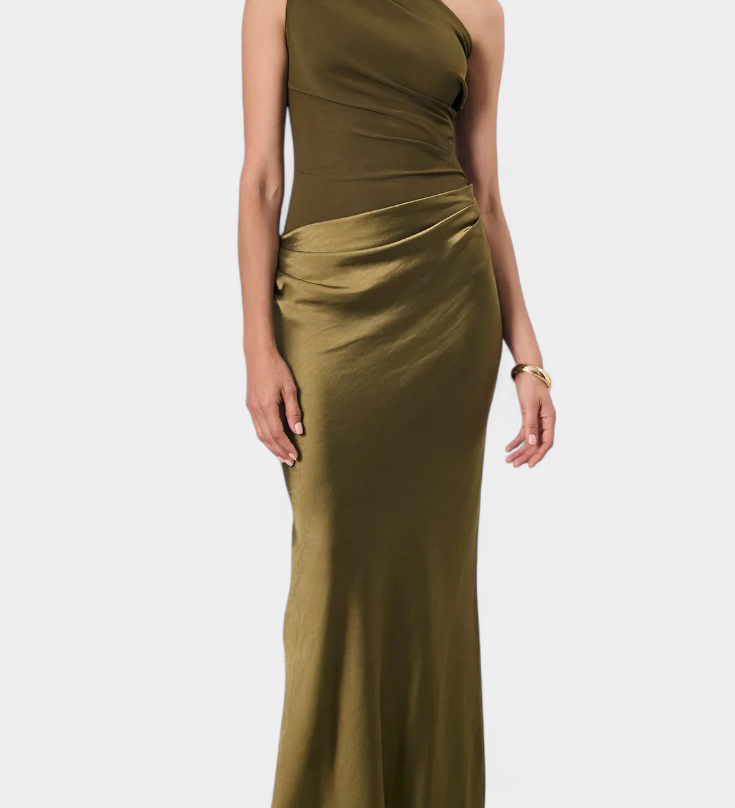 Ника Дълга Рокля за Партито с Асиметричен Изрез