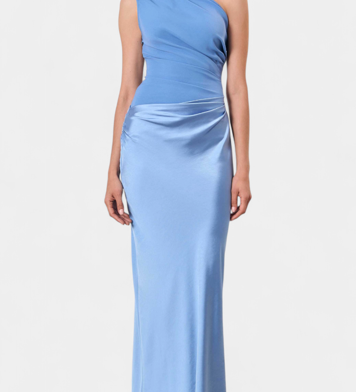 Ника Дълга Рокля за Партито с Асиметричен Изрез