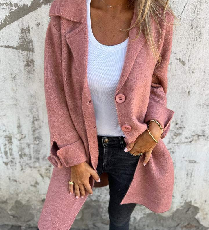 Ника - Шик Минималистичен Палто