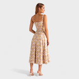 Петра - Корсетна Миди Рокля