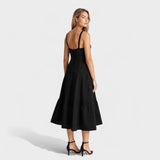 Петра - Корсетна Миди Рокля