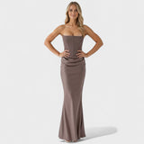 Радмила - Макси рокля с корсет